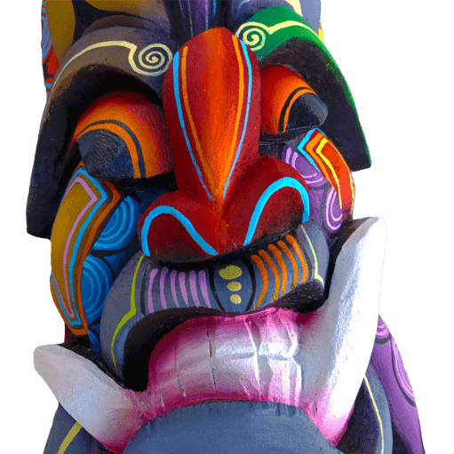 Máscara Boruca original