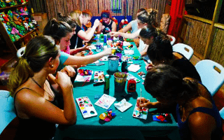 taller-pintura-mascaras-borucas Taller de pintura de máscaras borucas